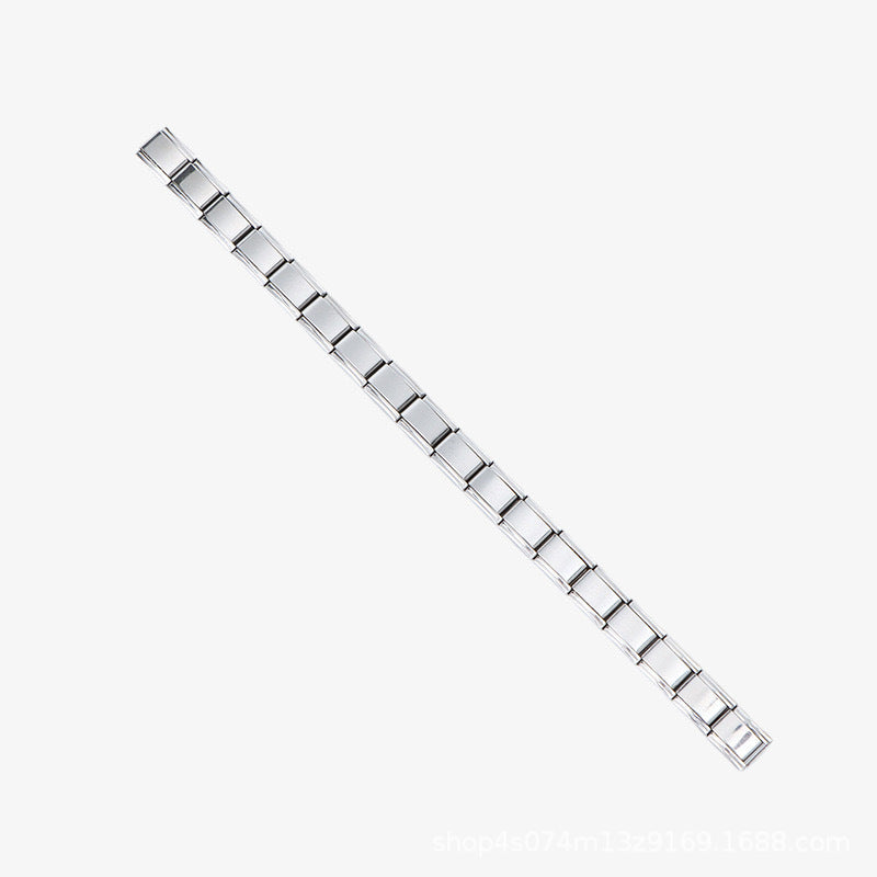 Wholesale Italian titanium steel bracelet DIY